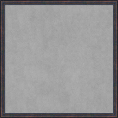 Dark Bronze Scoop Framed Magnetic Board