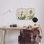 "Vintage Blooming Birds of Paradise", ensemble de 2 plaques murales, design par Jacob Q