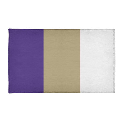 Tapis mauve/beige