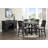 Laurentien 4 - Person Pine Solid Wood Solid Wood Top Four Leg Dining Set