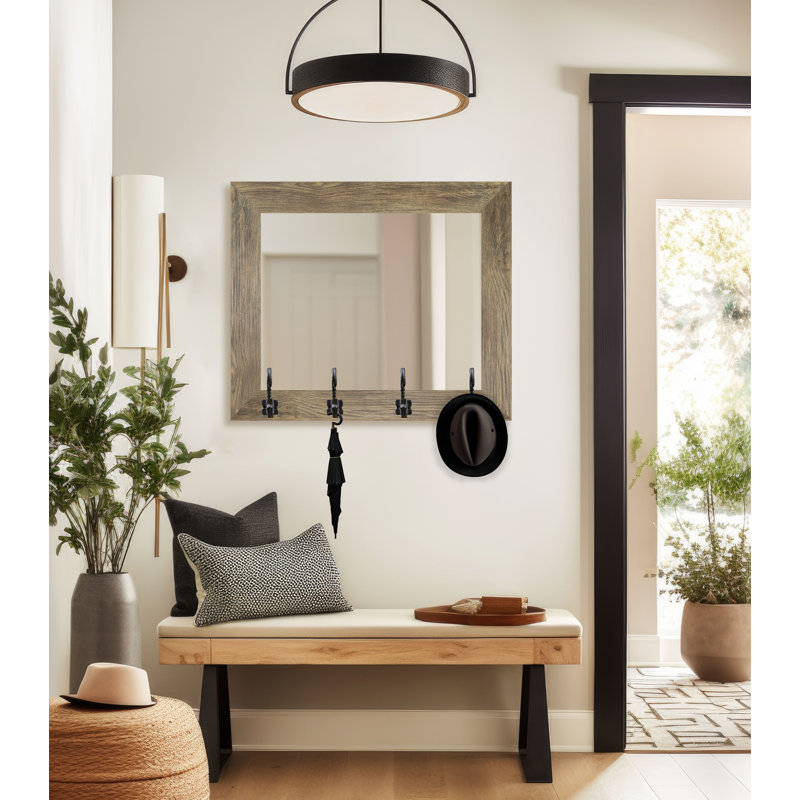 Miroir d'appoint Tecopa Millwood Pines