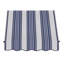 Auvent fixe Awntech Santa Fe, 133 cm x 112 cm x 61 cm, sac en toile de jute-28213262-111710608