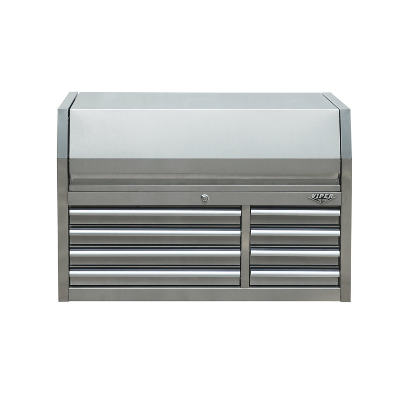 41 in. W Stainless Steel Top Chest