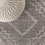 Tapis gris / crème Amir Moroccan Beni Souk-2007228369