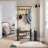 Hall Tree 28.3'' Wide with Bench and Shoe Storage-2031551701