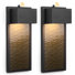 Almantas 15.7" H Aluminum Outdoor LED Wall Sconce with Dusk to Dawn