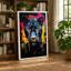 Tiger In Colour Modern - Print-136701328-136701329