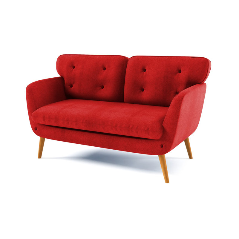 Destini Loveseat, Red