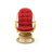 Upholstered Swivel Accent Chair-778540623-765440406