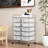 Milin 10 Drawer Storage Drawer with Locking Wheels-299059419