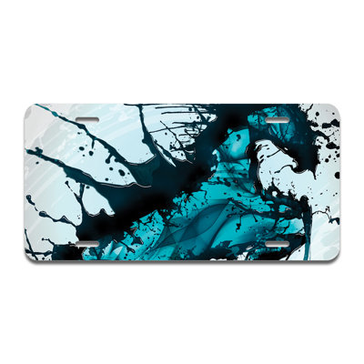 Wild Splash Aluminum Plate Frame