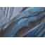 Kawai Hand Tufted Wool/Viscose Abstract Area Rug in Blue/Gray/Black-783830901