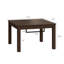 Table de salle à manger et de jeu convertible carrée 47,2 po pour 2 à 6 joueurs avec plateau amovible à 4 panneaux, surface de jeu en feutre noir et support de rangement sous la table-134728493