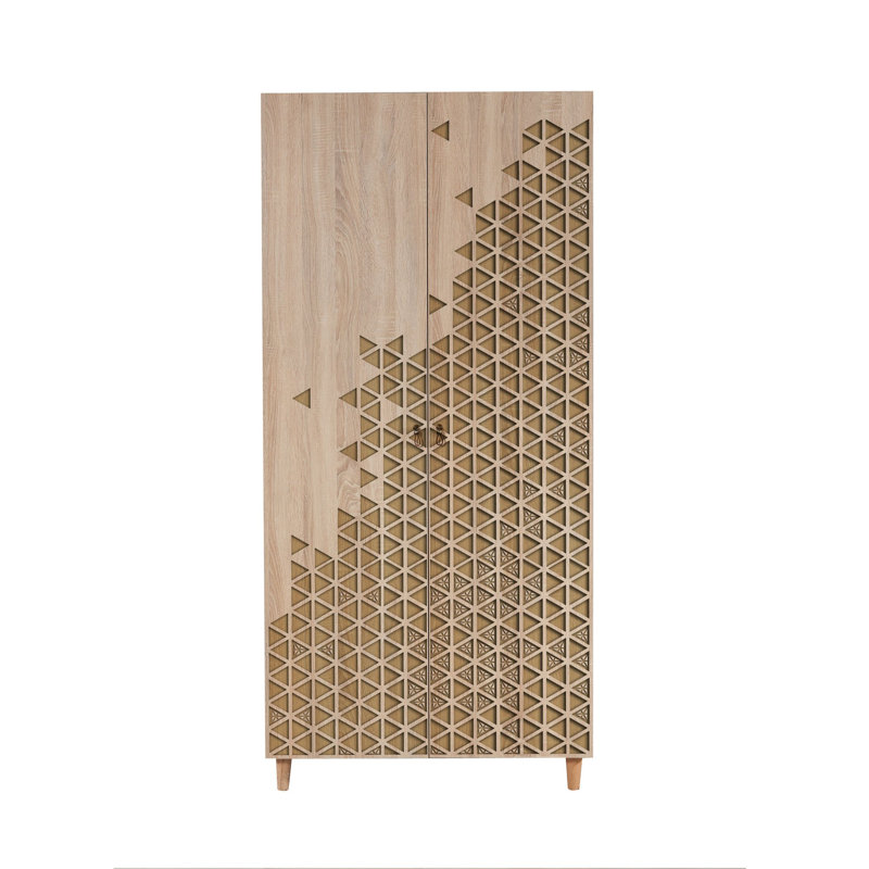 Armoire Deb, Chêne de Sonoma
