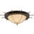 Matamoros Glass Flush Mount