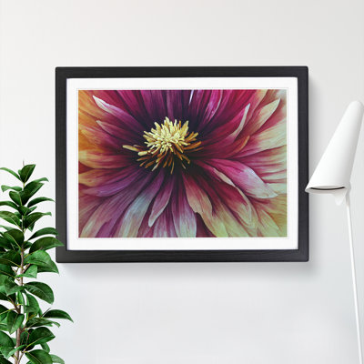 Watercolour Chrysanthemum Flower Vol.2 - Single Picture Frame Print