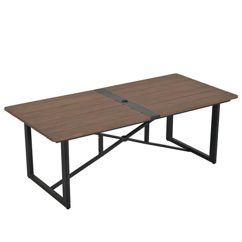 Table de salle à manger d'extérieur Ocanas