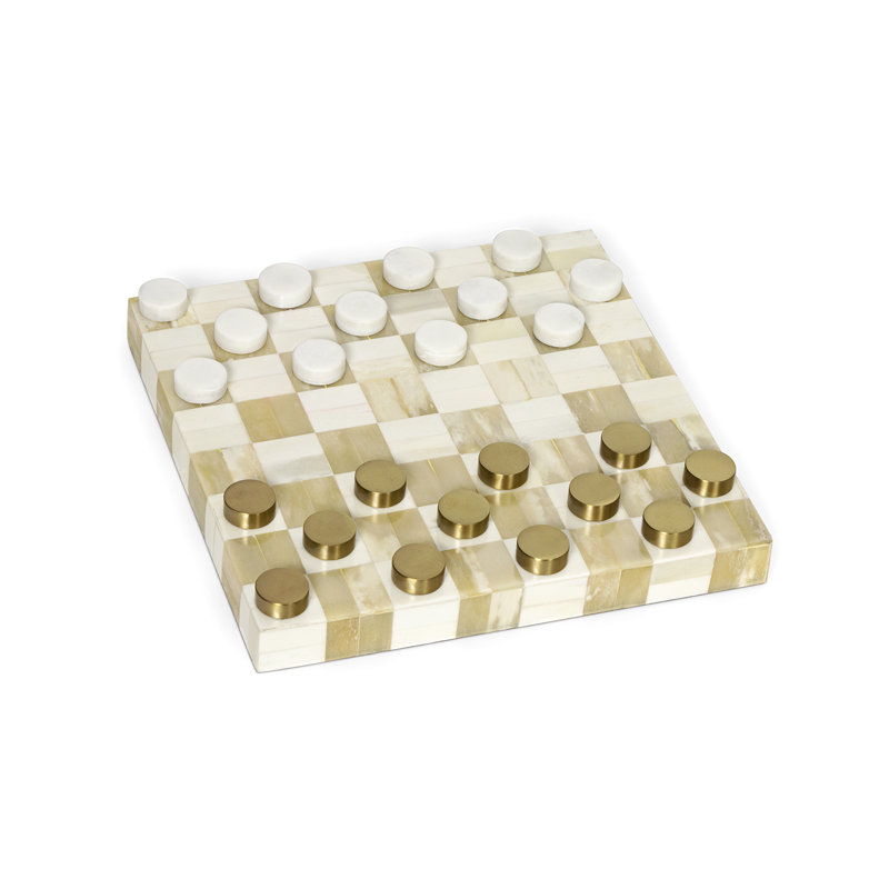Ensemble de jeu Bennett Checker (naturel)