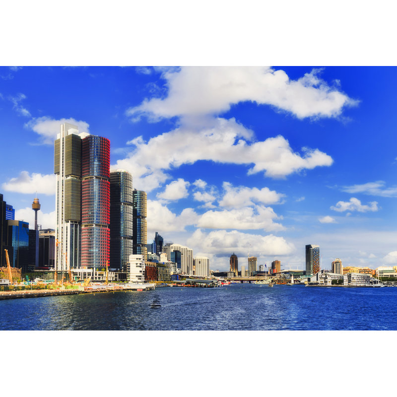 Giovedi Sydney City by Zetter - Wrapped Canvas Print, 20cm H x 30cm W x 3.8cm D