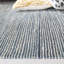 Tapis bleu / ivoire tissé à plat à la main Zaragoza-26065908