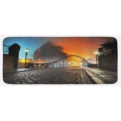 Tapis de cuisine paysage