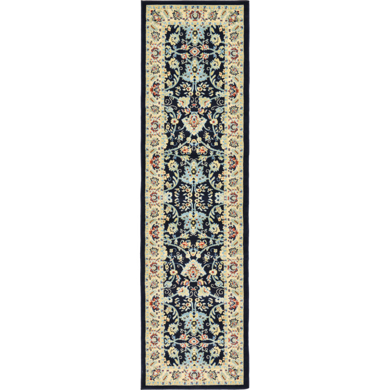 Hanan Floral Indoor Rug, Runner 2'7" x 10'