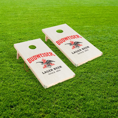 Budweiser Regulation Plywood Cornhole Set with Bean Bags