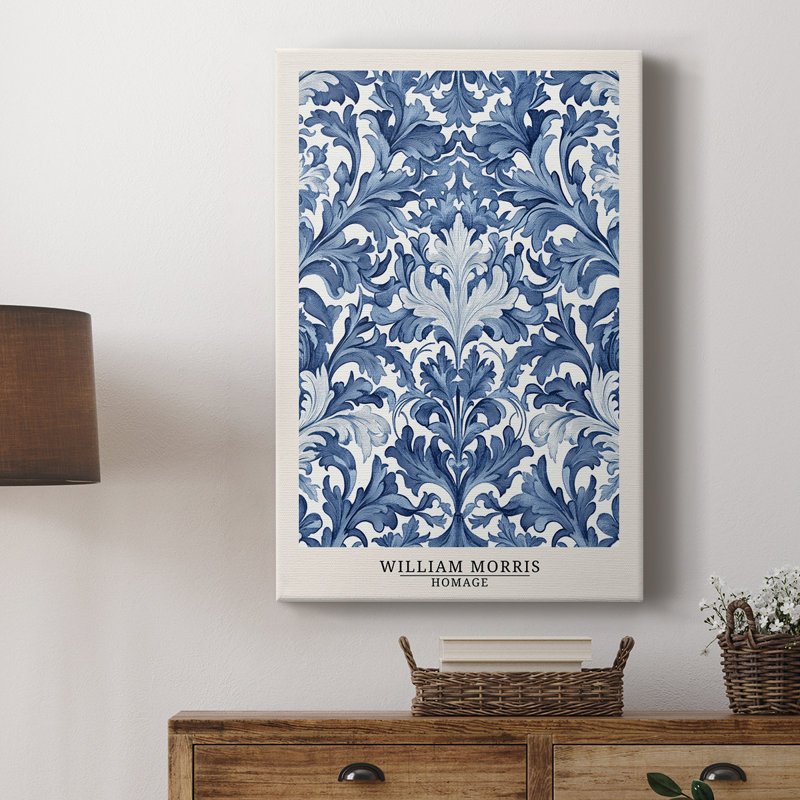 Wm Morris Series DCXV III - galerie sur mesure, H 18 po x l 12 po