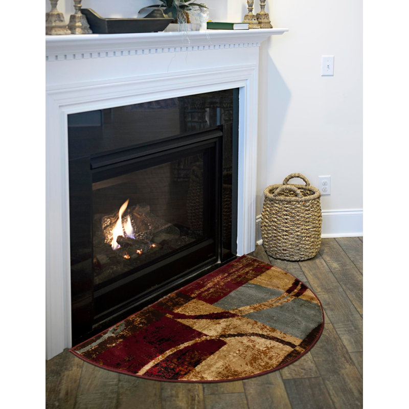 Adetomiwa Geometric Indoor Rug, Hearth 2'7" x 4'1"