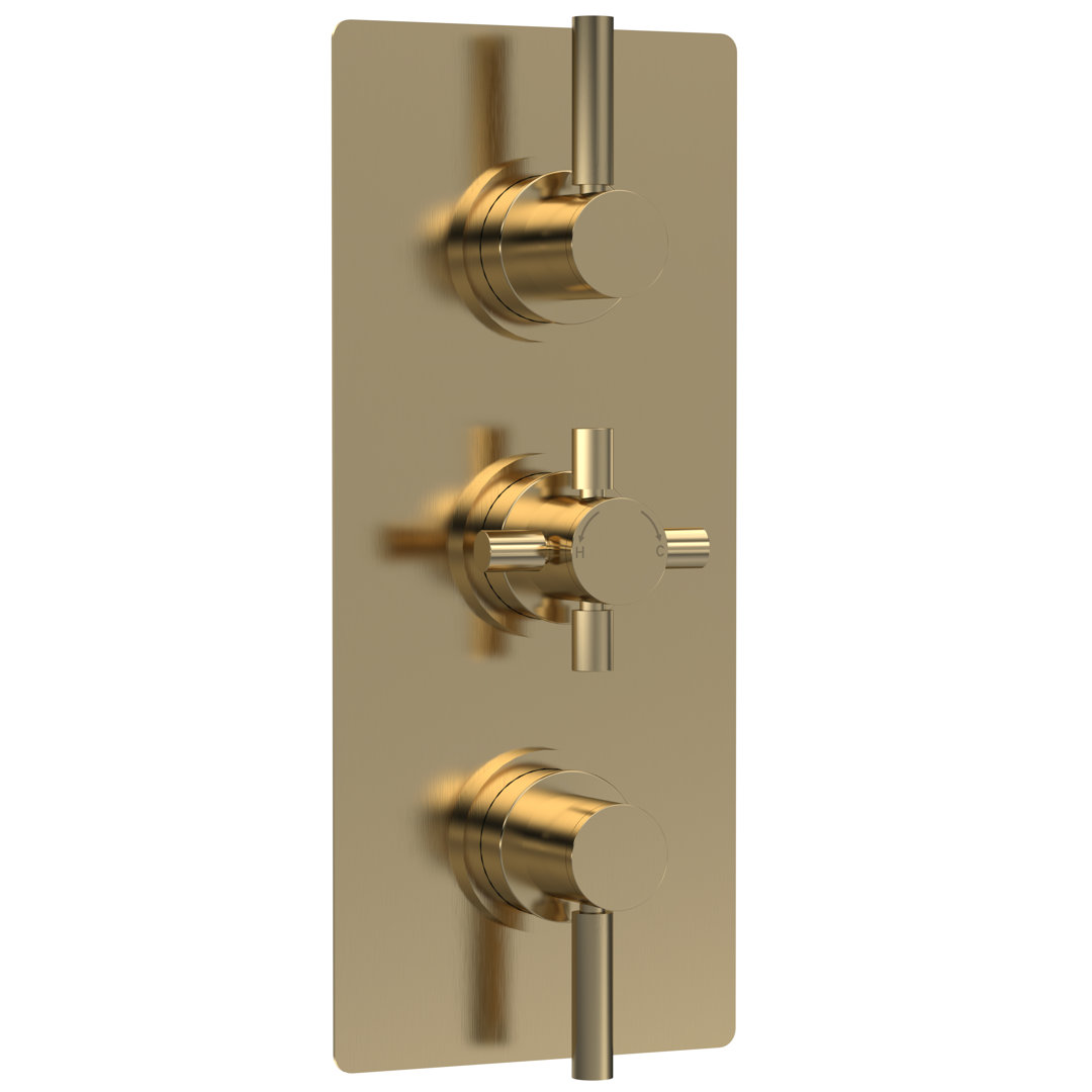 Tec Pura Triple Thermostatic Shower Valve