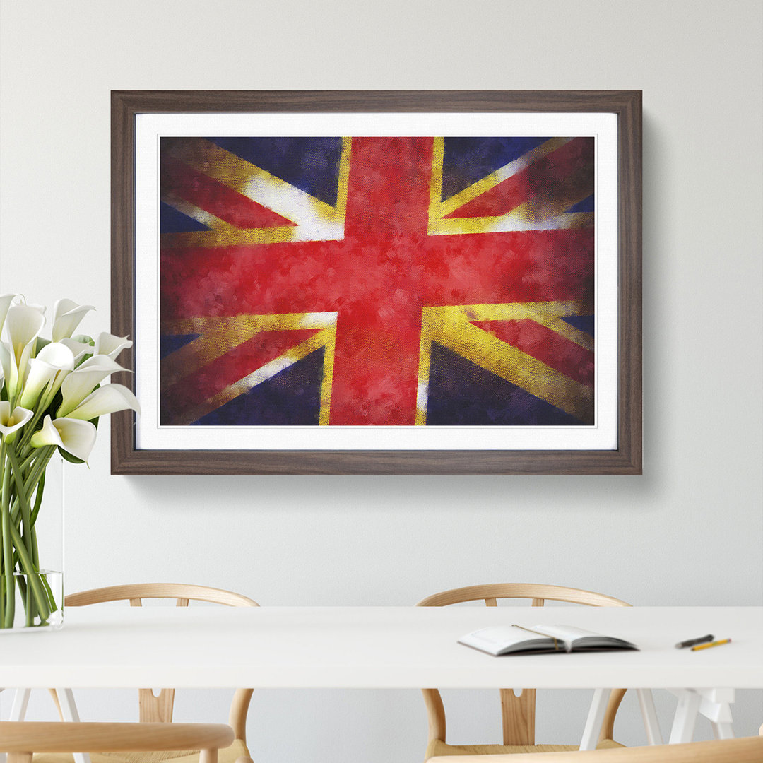Union Jack British Flag Vol.2 - Picture Frame Painting