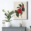 Red Botanical I - impression sur toile tendue-1764267646