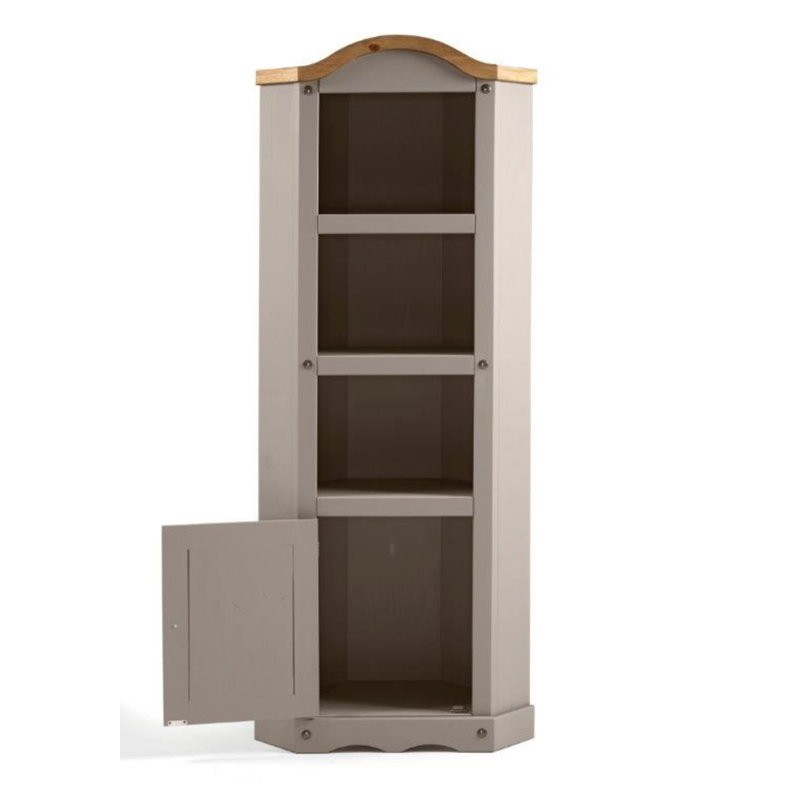 Palmea Display Cabinet, Grey