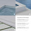 Abri de piscine en porcelaine mate 12 x 24 ZenTech-134210987