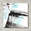  «Dynamic Frost 2» par Ethan Harper, art mural en verre acrylique, 12 po x 12 po