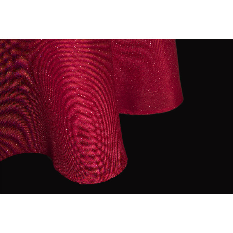 Nappe Sharleen, L 70 po x l 70 po, Rouge