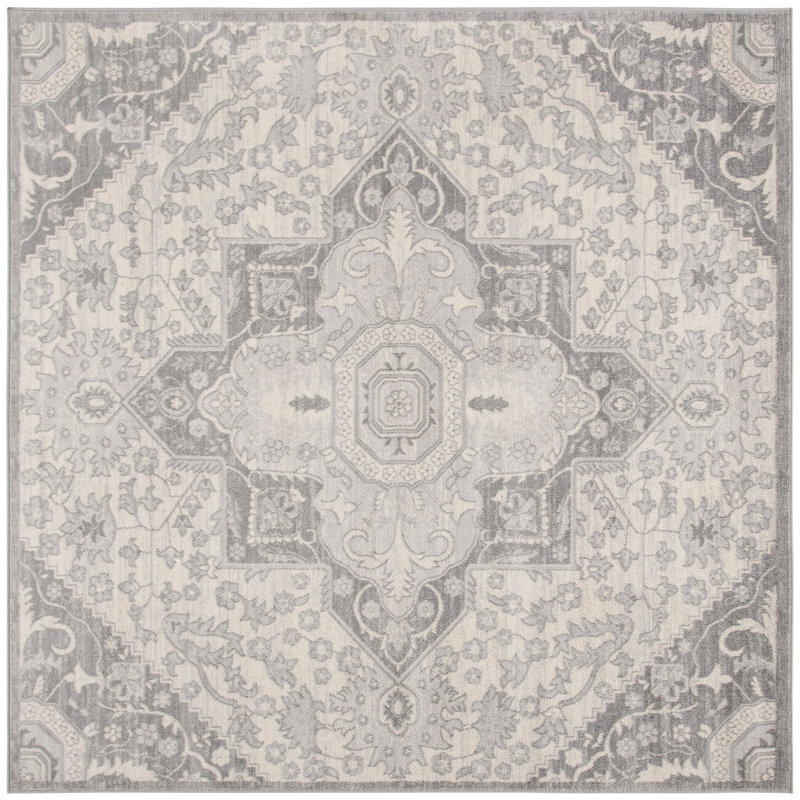Tapis oriental Llana Performance, Carré 8 pi