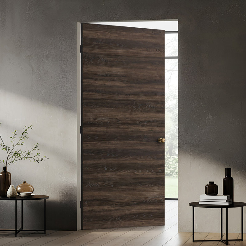 Dalle de porte intérieure en noyer, 28 po x 96 po