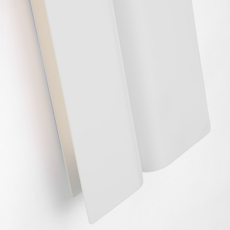 Cloak 1 - Light LED Vanity Light, 36" H x 5" W x 1.3" D, Matte White, Aluminum