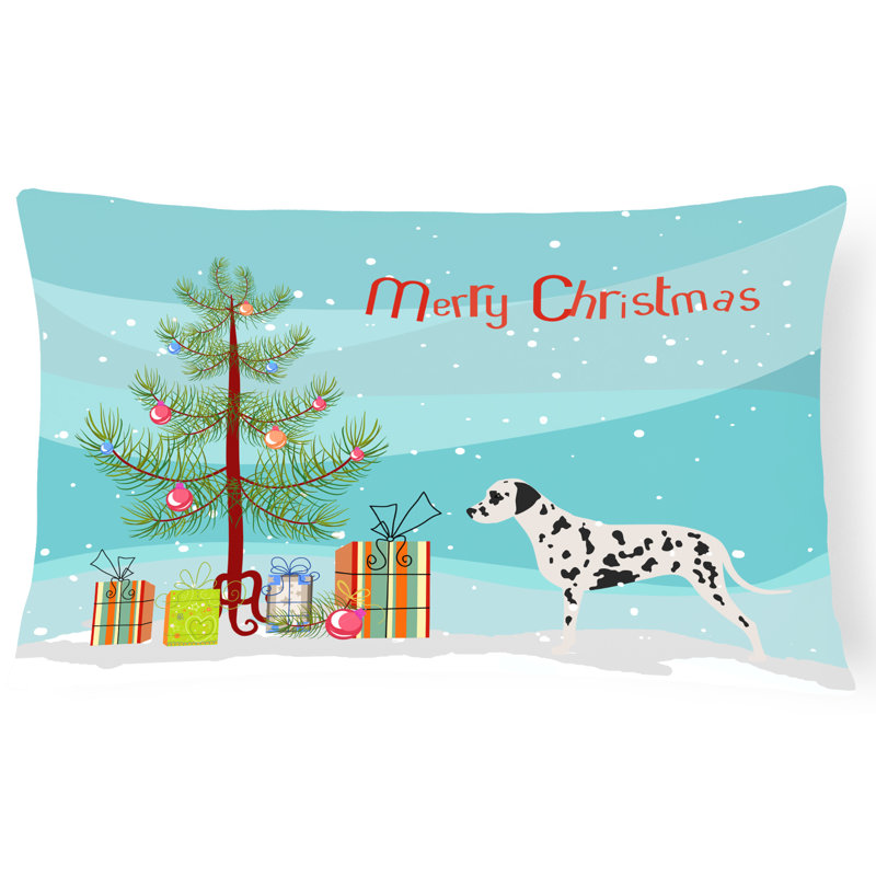 Dalmatian Outdoor Throw Pillow