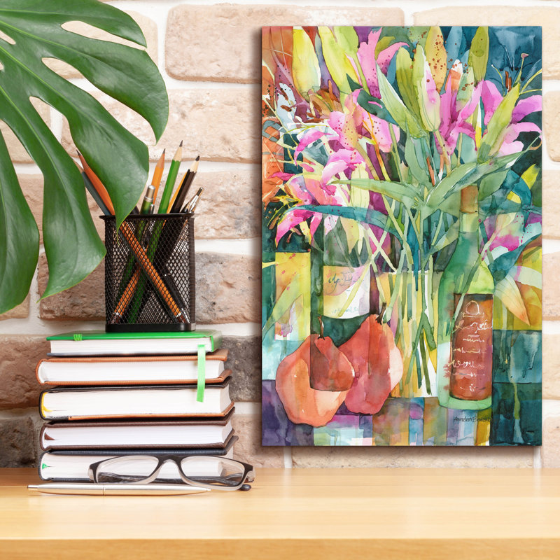 Art mural sur toile Winston Porter «Kaleidescope» par Annelein Beukenkamp, H 18 po x l 12 po x P 0,75 po