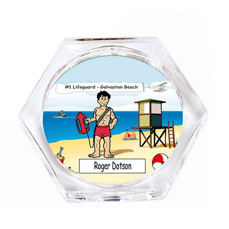 Ensemble de 4 sous-verres Personal Lifeguard, Oui