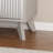 32" High Faux Marble Side Table with 3 Drawers & Fluted Design-1825367025