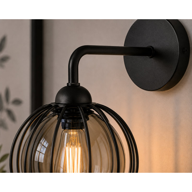 Steel Armed Sconce
