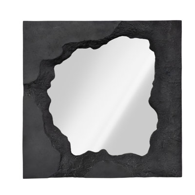 Magma Mirror, Charcoal Stone