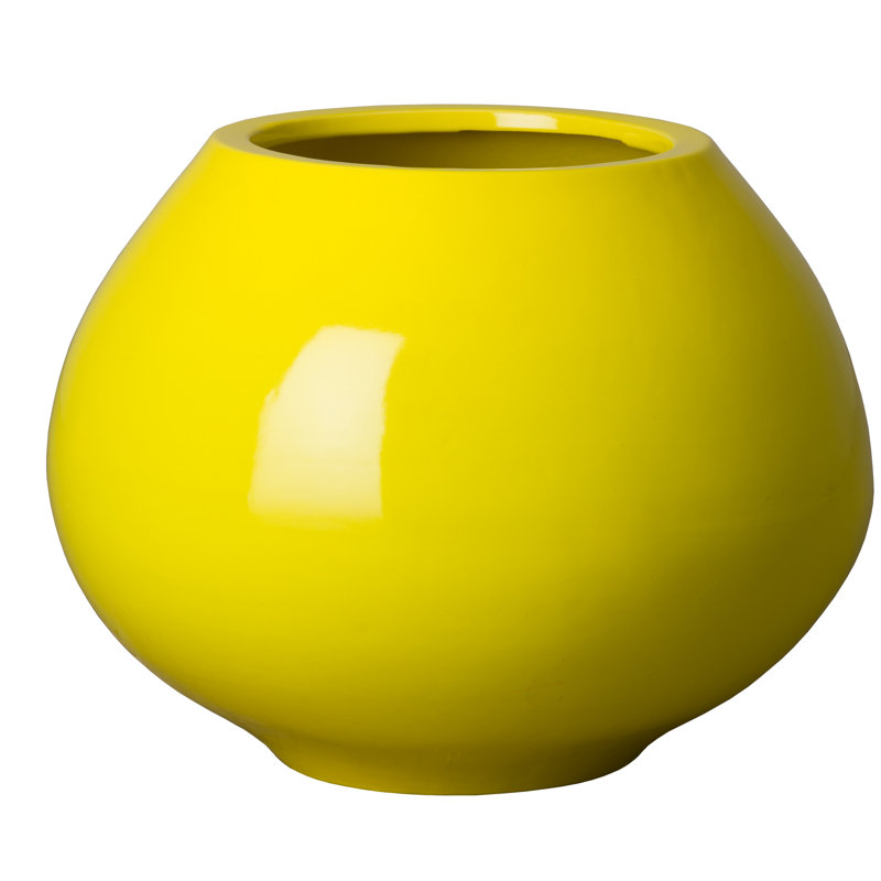 Urne zen Lg Batto, jaune 22 po x 17 po