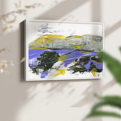 Silent Mountain IV - Reproduction encadrée - Restickable