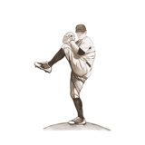 Play Ball IV Painting by David Erickson