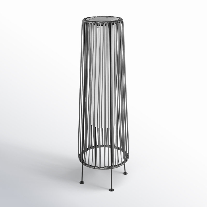 GORDES Floor Solar Light, Gray