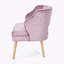 Chaise d'appoint Ballentine Mid-Century-1276375356